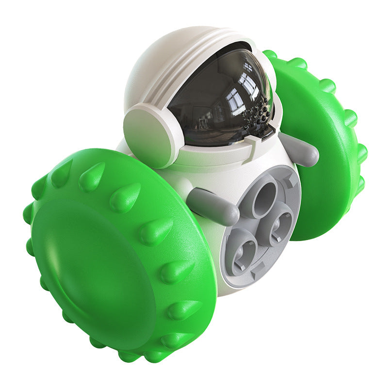 Interactive Slow Feeder Balance Car Toy – Treat Puzzle
