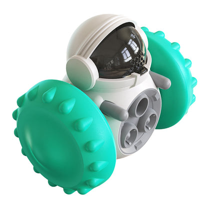 Interactive Slow Feeder Balance Car Toy – Treat Puzzle